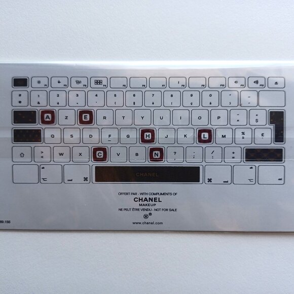 CHANEL Keyboard Stickers - New - Picture 2 of 4